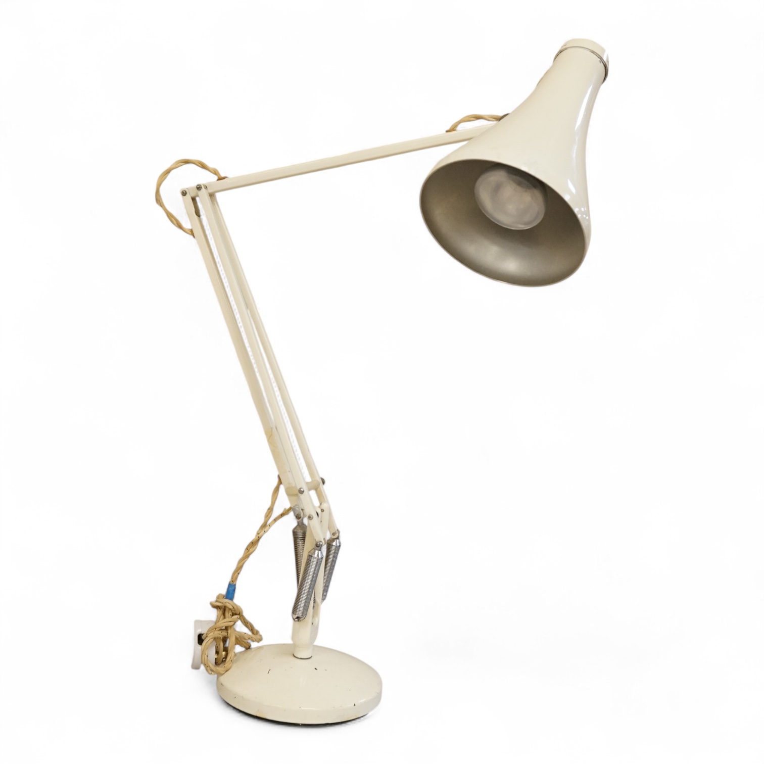 A vintage 1970s Herbert Terry anglepoise lamp
